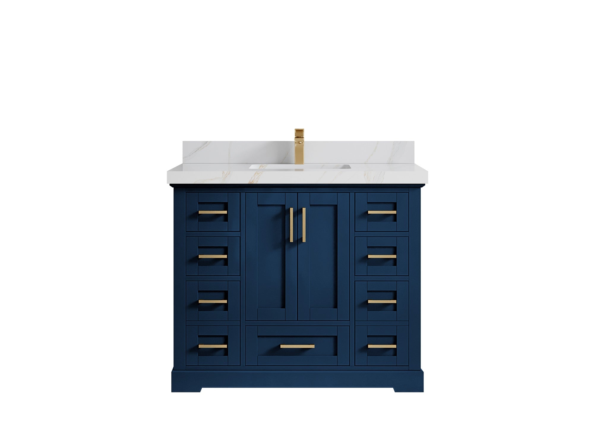 Boston 42 in. W x 22 in. D Single Sink Bathroom Vanity - Willow Bath and Vanity