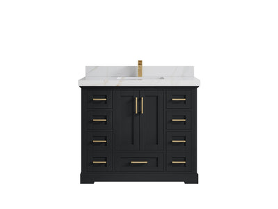 Boston 42 in. W x 22 in. D Single Sink Bathroom Vanity - Willow Bath and Vanity