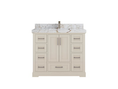 Boston 42 in. W x 22 in. D Single Sink Bathroom Vanity - Willow Bath and Vanity