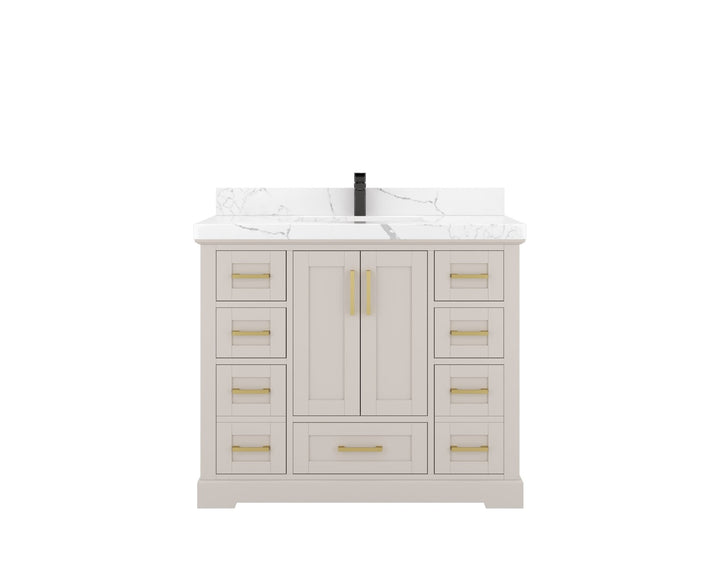Boston 42 in. W x 22 in. D Single Sink Bathroom Vanity - photo 1