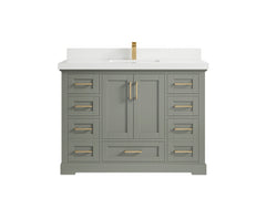 Boston 48 in. W x 22 in. D Single Sink Bathroom Vanity - photo 42