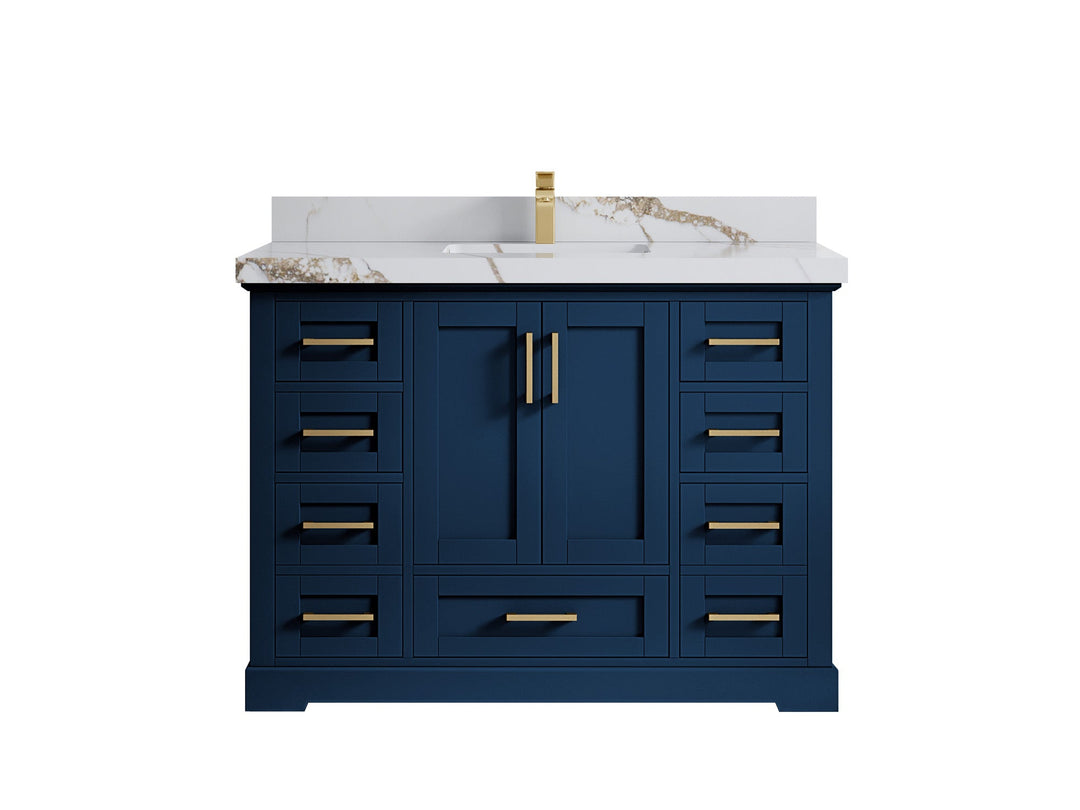 Boston 48 in. W x 22 in. D Single Sink Bathroom Vanity - Willow Bath and Vanity