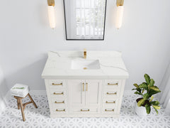 Boston 48 in. W x 22 in. D Single Sink Bathroom Vanity - photo 20