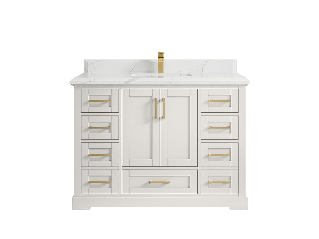 Boston 48 in. W x 22 in. D Single Sink Bathroom Vanity - Willow Bath and Vanity