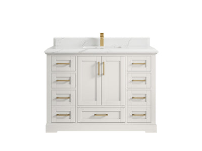 Boston 48 in. W x 22 in. D Single Sink Bathroom Vanity - Willow Bath and Vanity