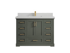 Boston 48 in. W x 22 in. D Single Sink Bathroom Vanity - photo 16