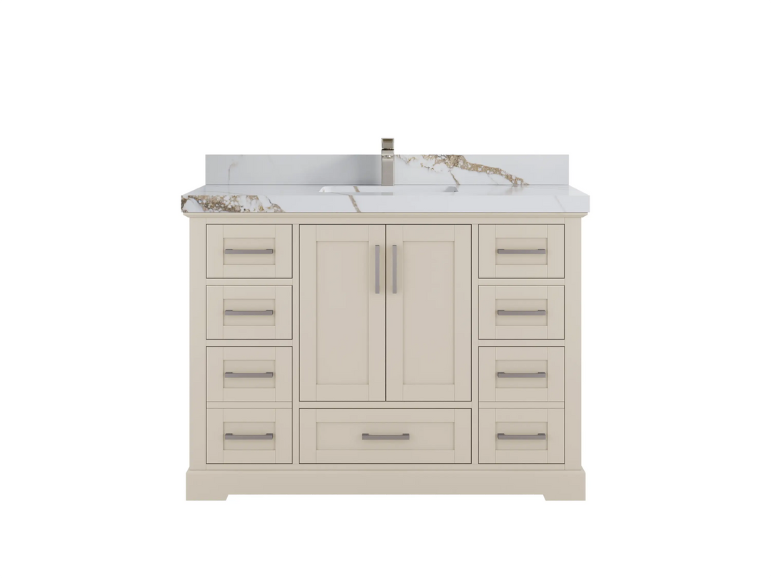 Boston 48 in. W x 22 in. D Single Sink Bathroom Vanity - Willow Bath and Vanity