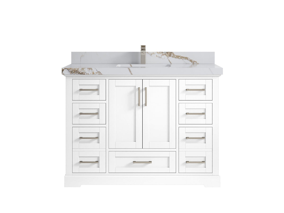 Boston 48 in. W x 22 in. D Single Sink Bathroom Vanity - Willow Bath and Vanity