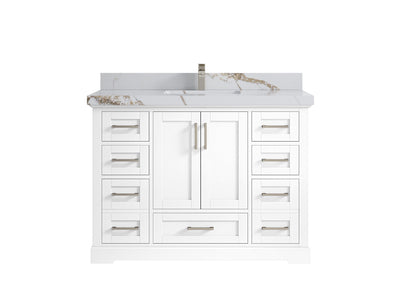 Boston 48 in. W x 22 in. D Single Sink Bathroom Vanity - Willow Bath and Vanity