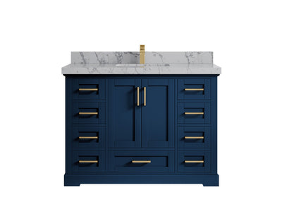 Boston 48 in. W x 22 in. D Single Sink Bathroom Vanity - Willow Bath and Vanity
