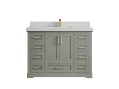 Boston 48 in. W x 22 in. D Single Sink Bathroom Vanity - photo 16