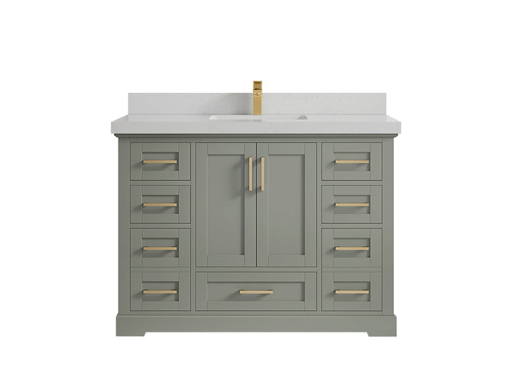 Boston 48 in. W x 22 in. D Single Sink Bathroom Vanity - photo 16