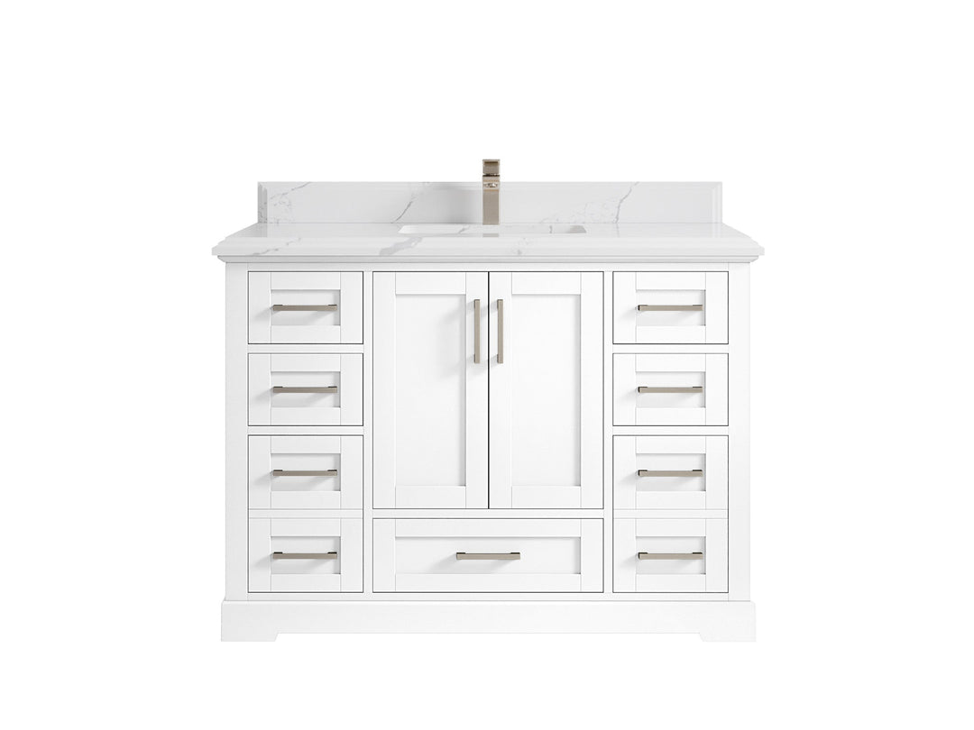 Boston 48 in. W x 22 in. D Single Sink Bathroom Vanity - Willow Bath and Vanity
