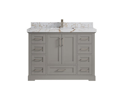 Boston 48 in. W x 22 in. D Single Sink Bathroom Vanity - Willow Bath and Vanity