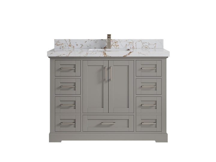 Boston 48 in. W x 22 in. D Single Sink Bathroom Vanity - photo 36