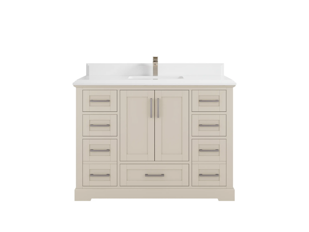 Boston 48 in. W x 22 in. D Single Sink Bathroom Vanity - Willow Bath and Vanity