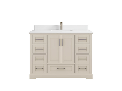 Boston 48 in. W x 22 in. D Single Sink Bathroom Vanity - Willow Bath and Vanity