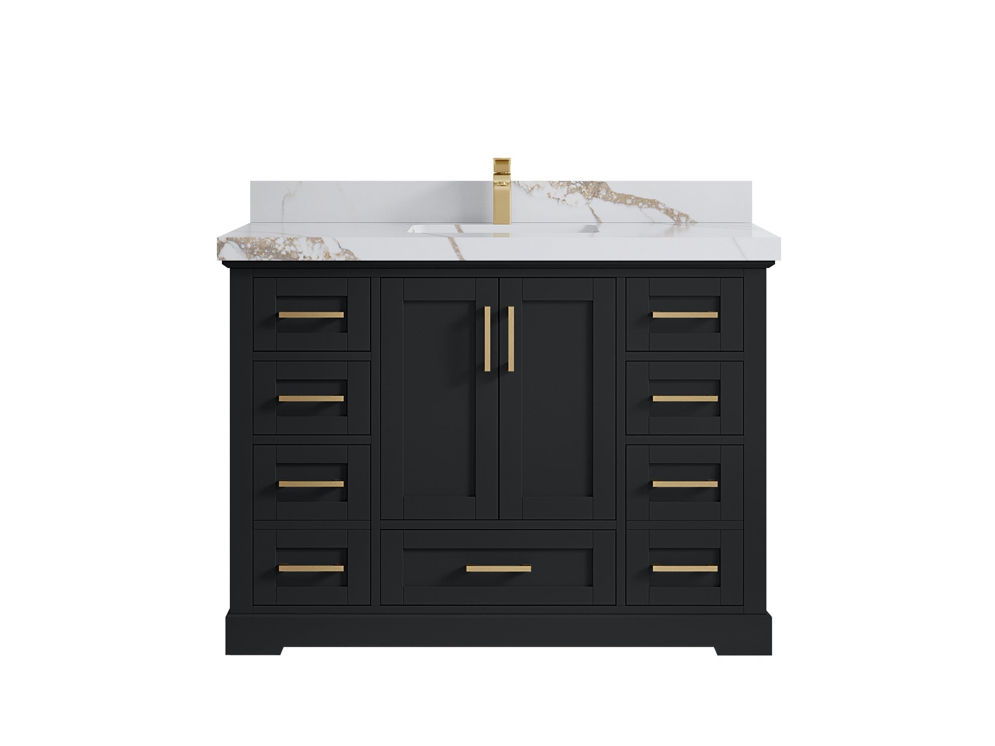 Boston 48 in. W x 22 in. D Single Sink Bathroom Vanity - Willow Bath and Vanity