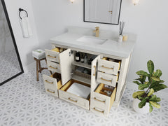 Boston 48 in. W x 22 in. D Single Sink Bathroom Vanity - photo 3
