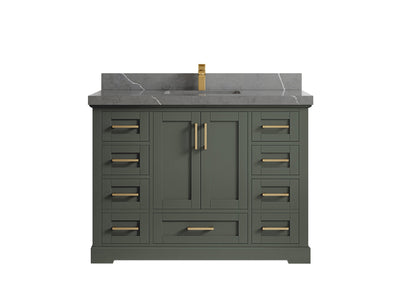 Boston 48 in. W x 22 in. D Single Sink Bathroom Vanity - Willow Bath and Vanity