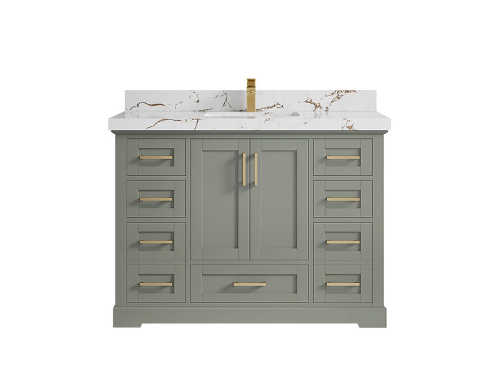 Boston 48 in. W x 22 in. D Single Sink Bathroom Vanity - photo 34