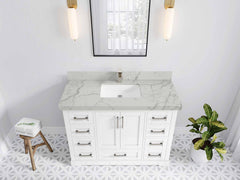 Boston 48 in. W x 22 in. D Single Sink Bathroom Vanity - photo 40
