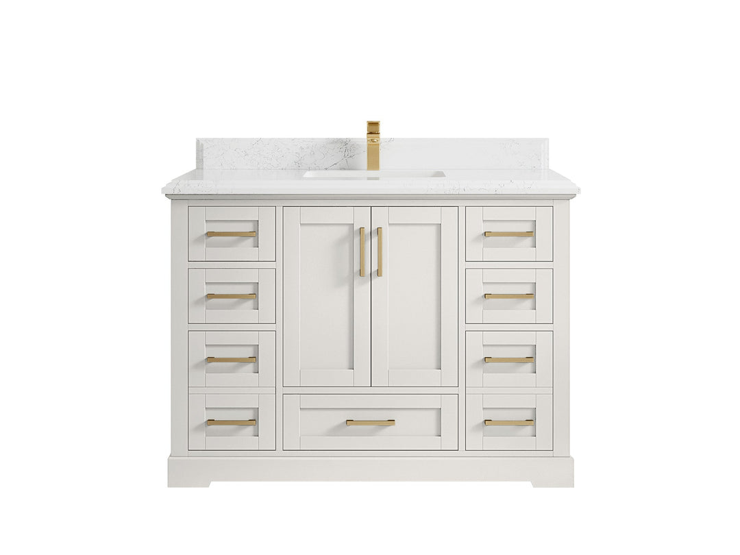 Boston 48 in. W x 22 in. D Single Sink Bathroom Vanity - Willow Bath and Vanity