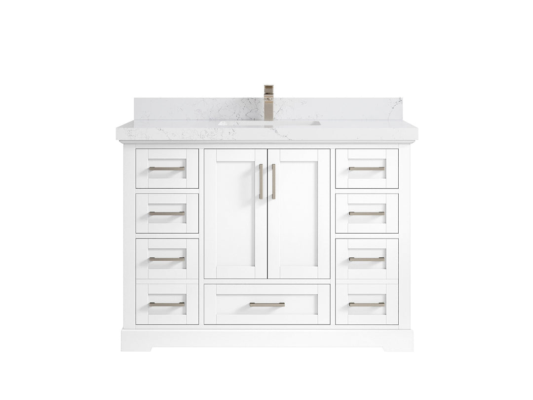 Boston 48 in. W x 22 in. D Single Sink Bathroom Vanity - Willow Bath and Vanity