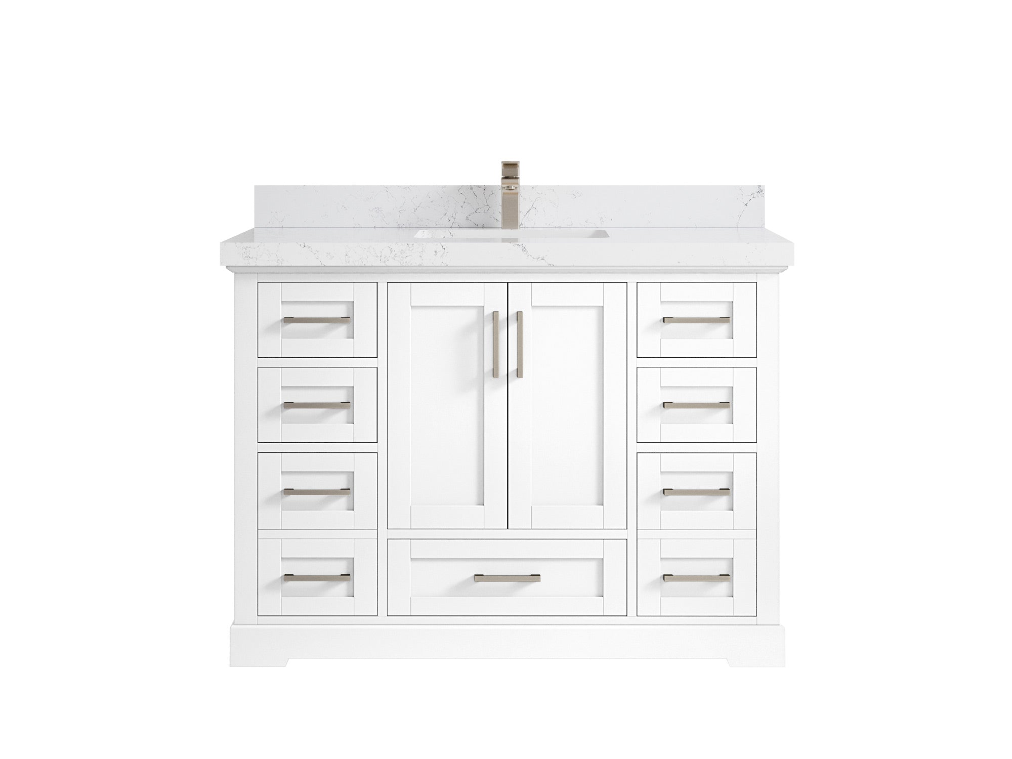 Boston 48 in. W x 22 in. D Single Sink Bathroom Vanity - Willow Bath and Vanity