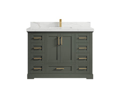 Boston 48 in. W x 22 in. D Single Sink Bathroom Vanity - photo 22