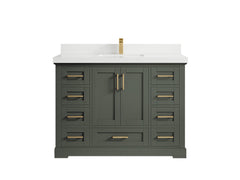Boston 48 in. W x 22 in. D Single Sink Bathroom Vanity - photo 42