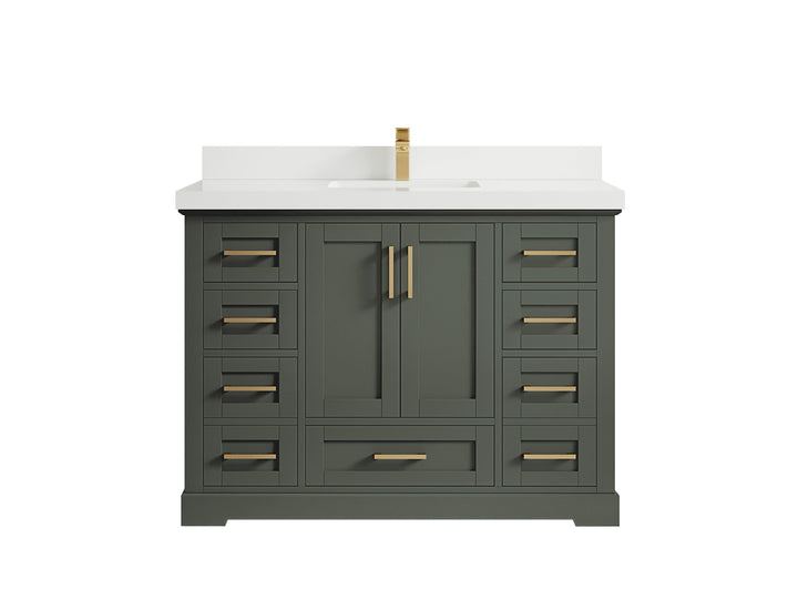 Boston 48 in. W x 22 in. D Single Sink Bathroom Vanity - photo 42