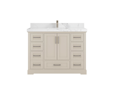 Boston 48 in. W x 22 in. D Single Sink Bathroom Vanity - Willow Bath and Vanity