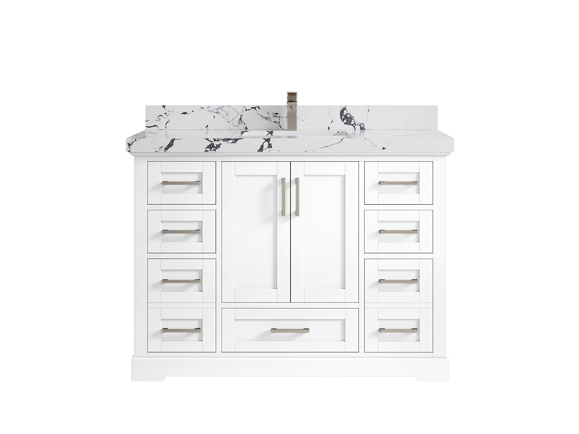 Boston 48 in. W x 22 in. D Single Sink Bathroom Vanity - Willow Bath and Vanity