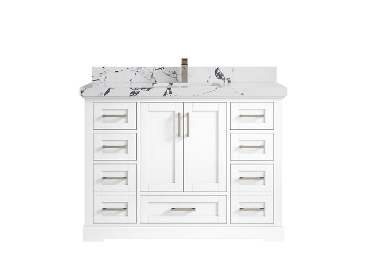 Boston 48 in. W x 22 in. D Single Sink Bathroom Vanity - photo 39