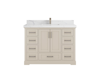 Boston 48 in. W x 22 in. D Single Sink Bathroom Vanity - Willow Bath and Vanity