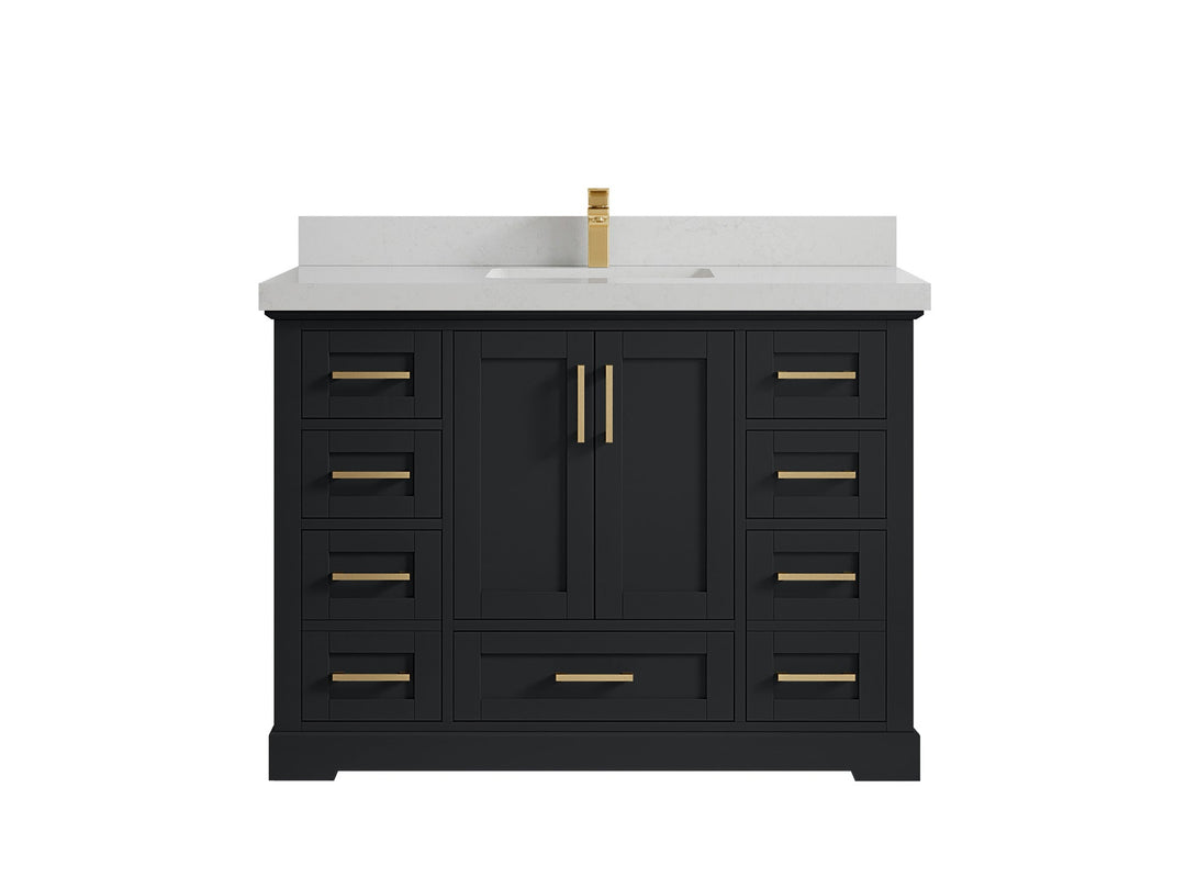 Boston 48 in. W x 22 in. D Single Sink Bathroom Vanity - Willow Bath and Vanity