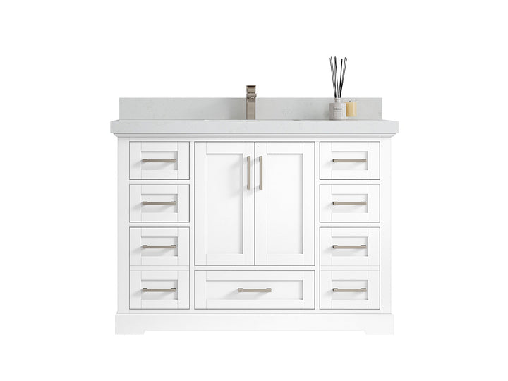 Boston 48 in. W x 22 in. D Single Sink Bathroom Vanity - photo 1