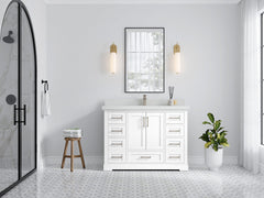 Boston 48 in. W x 22 in. D Single Sink Bathroom Vanity - photo 4