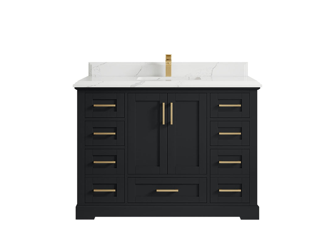 Boston 48 in. W x 22 in. D Single Sink Bathroom Vanity - Willow Bath and Vanity