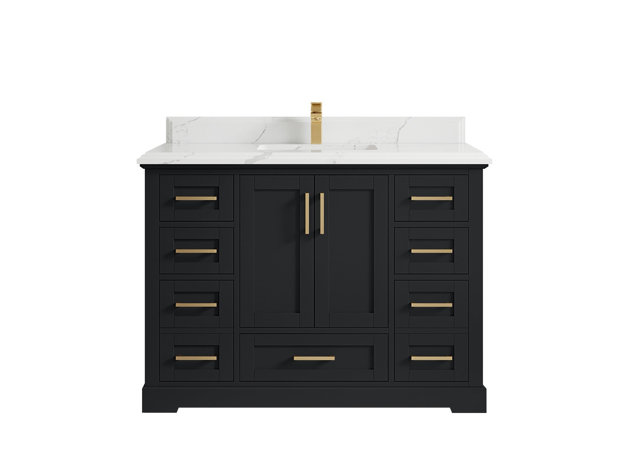 Boston 48 in. W x 22 in. D Single Sink Bathroom Vanity - Willow Bath and Vanity