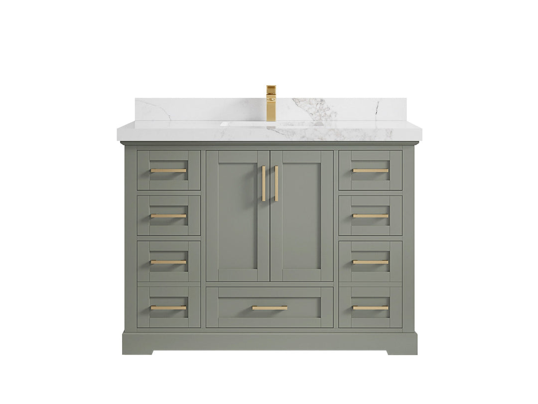 Boston 48 in. W x 22 in. D Single Sink Bathroom Vanity - Willow Bath and Vanity
