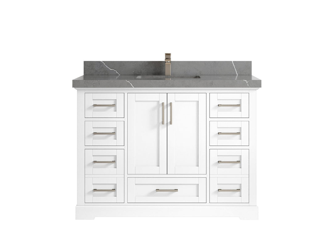 Boston 48 in. W x 22 in. D Single Sink Bathroom Vanity - Willow Bath and Vanity