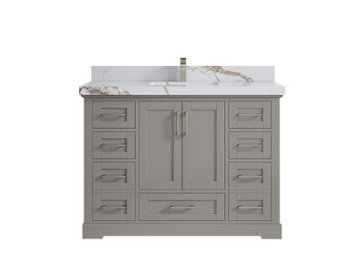 Boston 48 in. W x 22 in. D Single Sink Bathroom Vanity - Willow Bath and Vanity