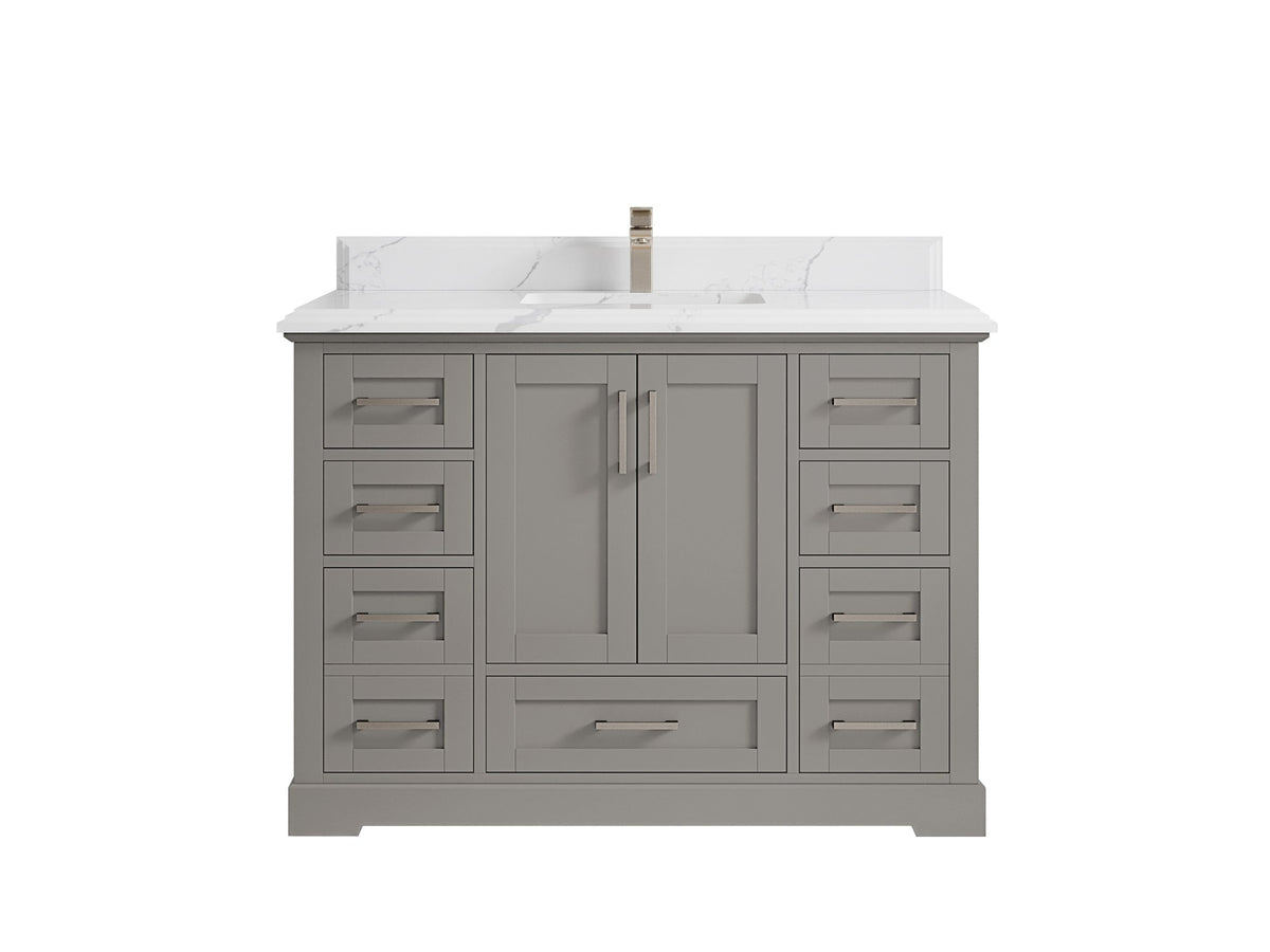 Boston 48 in. W x 22 in. D Single Sink Bathroom Vanity - Willow Bath and Vanity