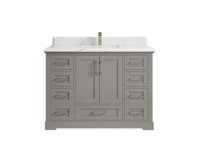 Boston 48 in. W x 22 in. D Single Sink Bathroom Vanity - Willow Bath and Vanity
