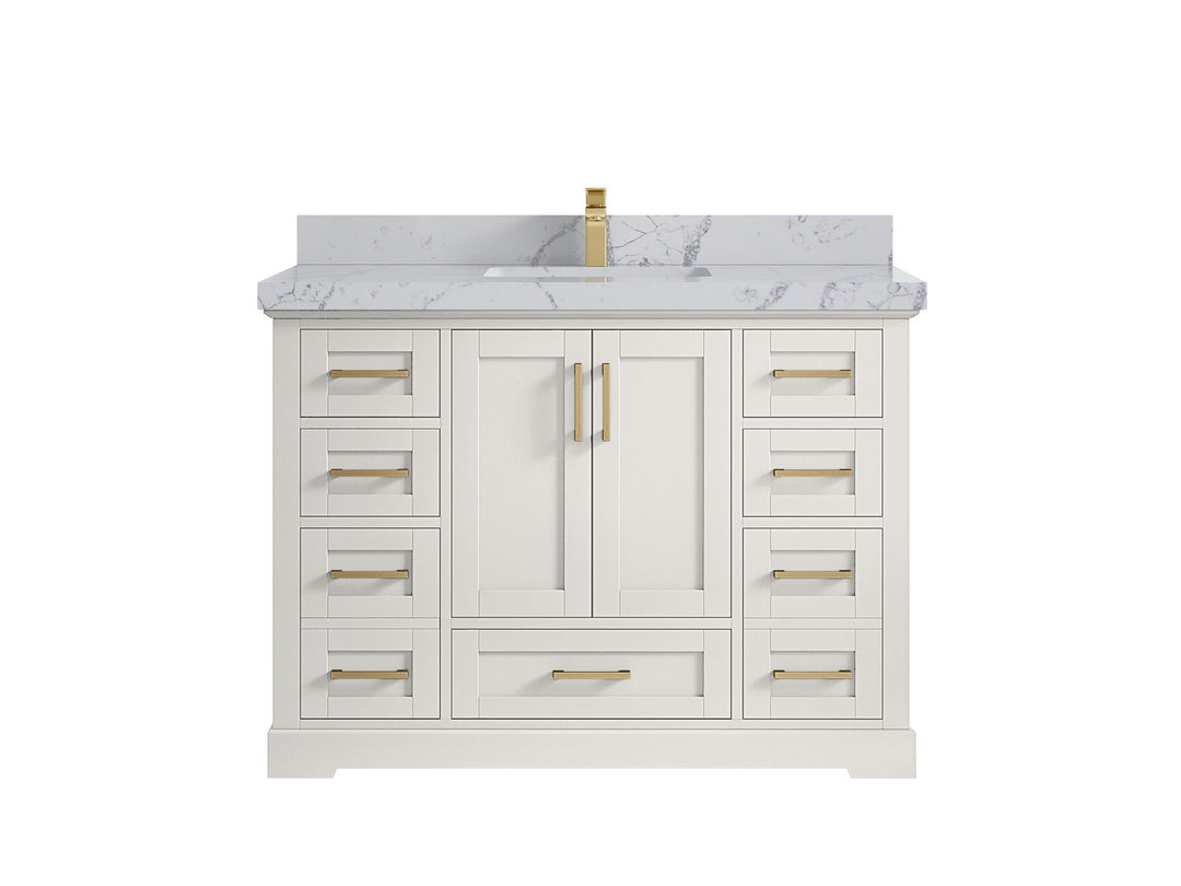 Boston 48 in. W x 22 in. D Single Sink Bathroom Vanity - Willow Bath and Vanity