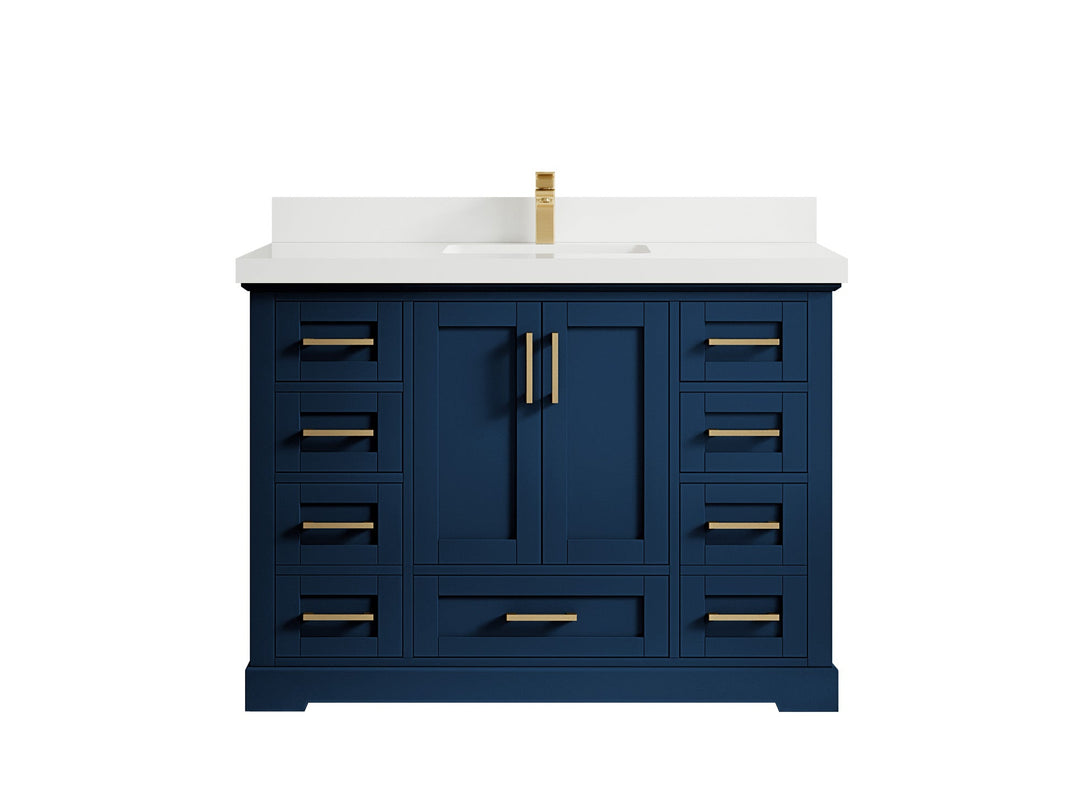 Boston 48 in. W x 22 in. D Single Sink Bathroom Vanity - Willow Bath and Vanity