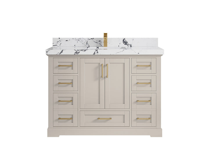 Boston 48 in. W x 22 in. D Single Sink Bathroom Vanity - photo 39