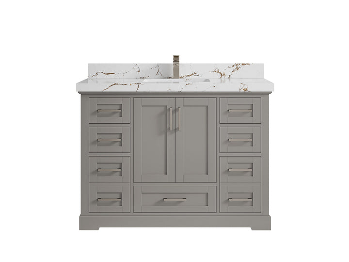 Boston 48 in. W x 22 in. D Single Sink Bathroom Vanity - photo 34